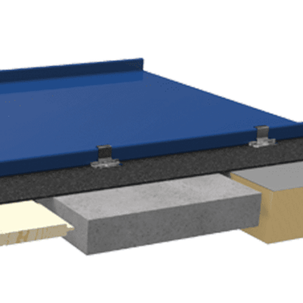 Clips direct to substrate from Bjarnes System